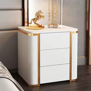 2024 moderne Simple sans fil charge lumière luxe Table <span class=keywords><strong>de</strong></span> chevet Tables d'appoint chambre tables <span class=keywords><strong>de</strong></span> chevet pour chambre ensemble en vente - Product Image 2