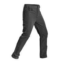 Pantalon tactique multi-poches pour homme, tissu Ripstop durable, coutures renforcées, genouillères, porte-clés en D, pantalon cargo d'extérieur