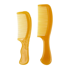 Autres peignes à cheveux JF 011 – Outil de coiffure élégant en plastique jaune pour femme, idéal pour les trajets quotidiens - Product Image 5