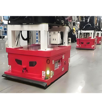 Robot AGV à palettes de 1 tonne avec batterie au lithium et navigation laser SLAM pour la manutention des matériaux en entrepôt