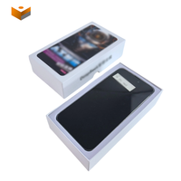 Boîte d'emballage pour téléphone portable personnalisée en usine, avec plateau en carton pour smartphone