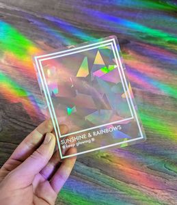 Personalized Print <strong>Suncatcher</strong> Sticker for Windows Rainbow Maker Window <strong>Decal</strong> Prism Sun Catcher Sticker