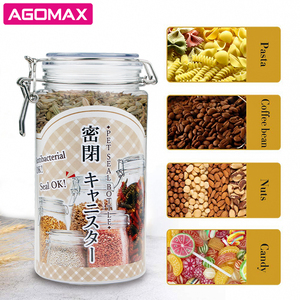 200ml pyramide en plastique PET joint hermétique pot kilner pour le sel de bain et D'algues boue emballage - Product Image 2