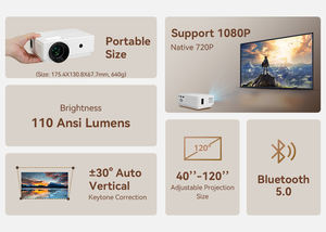 Projecteur diapositives pour l'éducation scolaire - Projecteur de plafond pour l'enseignement en classe et les présentations 4K WiFi 6 - Product Image 5