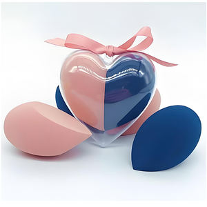 Großhandel Premium Große Größe Super Weiche <span class=keywords><strong>16</strong></span> Verschiedene Farben Wassertropfen-Form Beauty Blender 3D Latexfreie Make-up Mischschwämme - Product Image 1