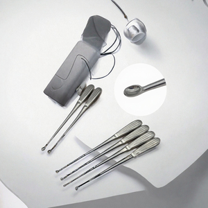 Curetas Dérmicas de un Solo Extremo BK Industries, Cureta Buck Ear Recta y Afilada, Tamaño Personalizado, Instrumento de Acero Inoxidable de Grado Médico - Product Image 2