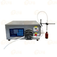 Pompe péristaltique Remplisseuse de liquides Remplisseuse d'eau minérale Petite bouteille de liquide Parfum Eau Jus Machine Bouteille électrique