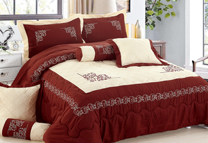 2020 New Hiện Đại <span class=keywords><strong>Comforter</strong></span> Bộ Hoa Và Rắn Mô Hình 200TC 4 Mảnh Mùa Đông Bộ Sưu Tập - Product Image 3