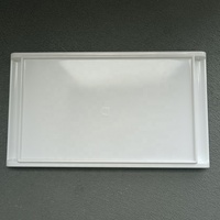 Plateaux de service rectangulaires en mélamine pour la restauration, plateaux de service de luxe pour la restauration, plateaux de service en plastique en vrac