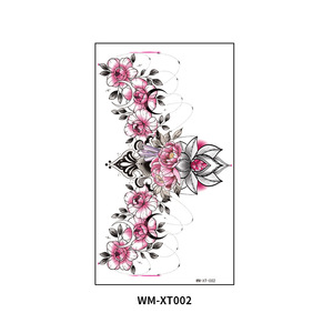 Pegatina de <span class=keywords><strong>Tatuaje</strong></span> Temporal Personalizada <span class=keywords><strong>para</strong></span> Mujer, <span class=keywords><strong>para</strong></span> Cubrir Cicatrices en Brazo o Pecho, con Diseño de Mariposa y Flor - Product Image 6