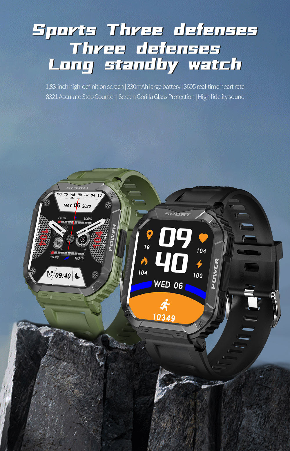 Smartwatch Terbaik Smartwatch Sport 2021 V50 Smart Watch Best Seller  Smartwatch For Men With Air Baterai