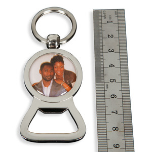 <span class=keywords><strong>Porte</strong></span>-clés décapsuleur en métal personnalisable avec logo gravé, design original - Product Image 4