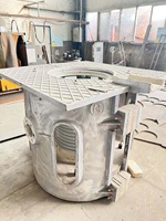 Four de fonte électrique de zinc 100kg au four industriel de la capacité 3t pour des usines
