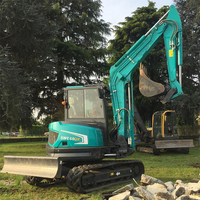 SWE60E Mini-excavatrice hydraulique sur chenilles de 6 tonnes, excavatrice compacte