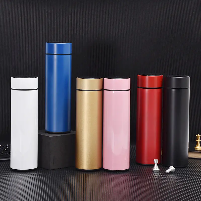 High Quality PORTABLE Ionizer Steel Bottles 1000ml 150ml Mineral Water Plastic Bottle Temperature Display Flask