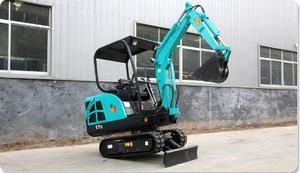 Livraison gratuite ZG18 1,8 tonne MIni pelle avec cabine fermée et climatiseur mini pelle sur chenilles à vendre - Product Image 2