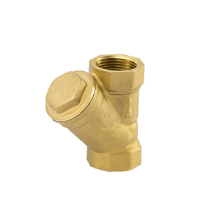 Filtre à filetage en Y en laiton/cuivre DN15, DN20, DN25, DN32, DN50 pour matériaux de plomberie - Product Image 1