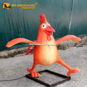 Chicken Doll Rooster Cock Realistic Silicone Training Equipment