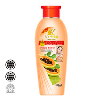 Lotion pour les mains et le corps à l'extrait de papaye ROUSHUN, hydratante et nourrissante 24h, éclaircissante, réparatrice pour les peaux sèches, ternes et rugueuses