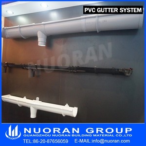 Máng Xối <span class=keywords><strong>PVC</strong></span> Hình Bán Nguyệt 110Mm Tiêu Chuẩn Châu Âu Bán Chạy Trong Thời Gian Dài - Product Image 2