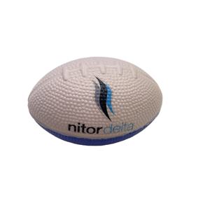 Logo personalizzato PU schiuma palla da Rugby a lenta crescita Squishy Stress palla età 5-7 anni regalo promozionale per ragazzi e ragazze - Product Image 2