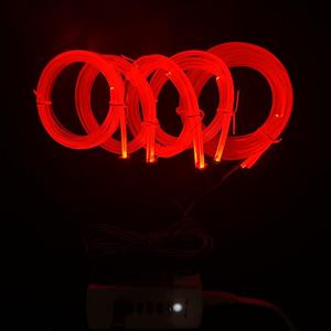 Bande lumineuse LED pour l'intérieur de la voiture, néon RGB, application, modes multiples, contrôle du son, bricolage, lumière d'ambiance décorative, lampe de tableau de bord - Product Image 4