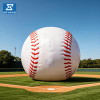 Ballons gonflables géants en forme de balle de baseball, personnalisables en taille, pour publicité