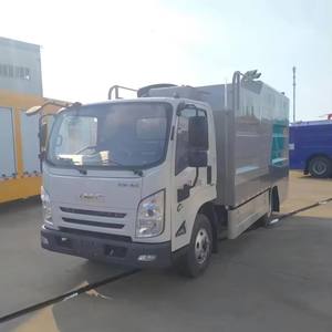 Camion de nettoyage de poubelles <span class=keywords><strong>JMC</strong></span> 6CBM à haute pression, nouvelle vente, très demandé - Lave-poubelles mobile 120L/240L - Product Image 4