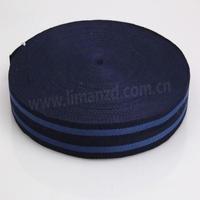 Sangle en tissu tissé polyester/coton imprimé écologique 40MM, épaisseur 2.4mm, pour sacs, textiles de maison, chaussures, marque Liman, Pantone