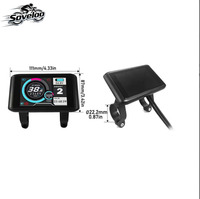 Affichage couleur TFT-UKC1 de haute qualité pour vélo électrique 36V 48V 52V 60V 72V