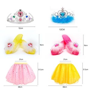 Set Giocattolo per Bambine con Scarpe e Gioielli da Principessa, Kit per Travestimenti e <span class=keywords><strong>Giochi</strong></span> di Ruolo - Product Image 4