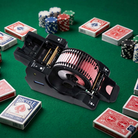 AOBO Distributeur de cartes professionnel multifonctionnel pour casino, machine à mélanger et à distribuer automatiquement les cartes, faible bruit, en plastique