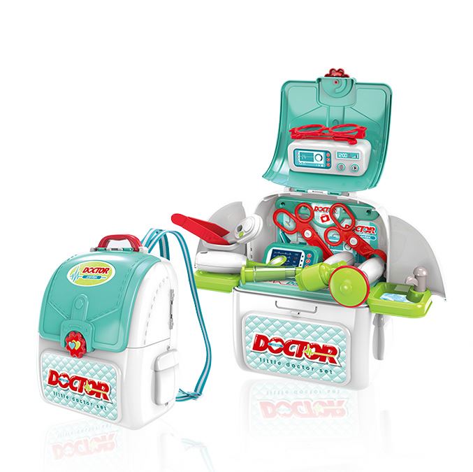 High Quality Kids Educational Pretend Play Doctor Set Toys Role Play Classic Simulation Girl Play Pretend