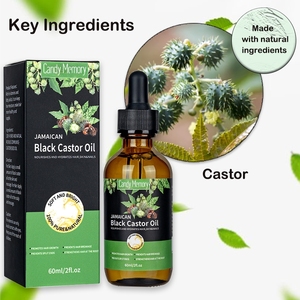 Huile de ricin noire biologique de la Jamaïque Huile de ricin naturelle pure en vrac pressée à froid pour les cils, les <span class=keywords><strong>sourcils</strong></span> et la croissance des cheveux - Product Image 2