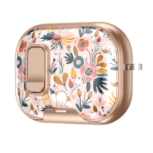 Nueva Funda personalizada compatible para <span class=keywords><strong>AirPods</strong></span> Pro 3 <span class=keywords><strong>Airpods</strong></span> 4 funda de auriculares con estampado de flores de dibujos animados para <span class=keywords><strong>AirPods</strong></span> 4 funda de auriculares - Product Image 3