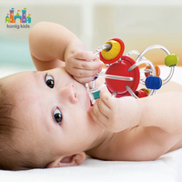 Balle sensorielle Konig pour enfants, jouets de dentition pour bébés, planète texturée, balle d'attrapage à la main, jouets d'apprentissage Multi sensoriel pour bébés