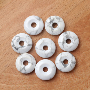 20mm all'ingrosso pietra preziosa naturale ciondoli di cristallo ciambella, Gogos ciondolo in pietra per fai da te creazione di gioielli - Product Image 5