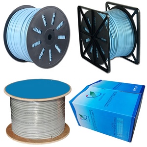 Suralink CAT7 LAN Cáp 305m PVC Áo khoác cáp internet với UTP lá chắn đồng trần hoặc CCA SFTP CAT7 cho mạng - Product Image 5