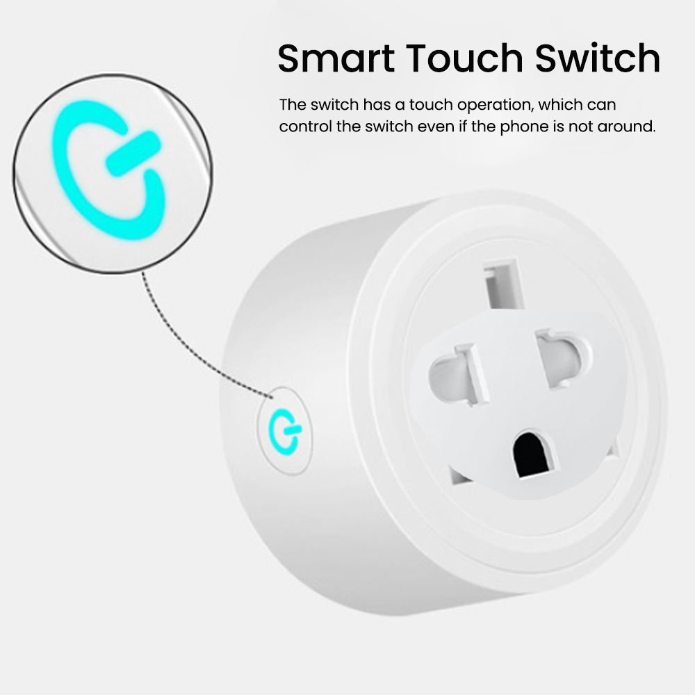 HONPNK ODM Vietnam Smart Plug 100-240V 16A FCC/ROSH/CE Certified IOS Homekit Tasmota WiFi Zigbee Smart Socket