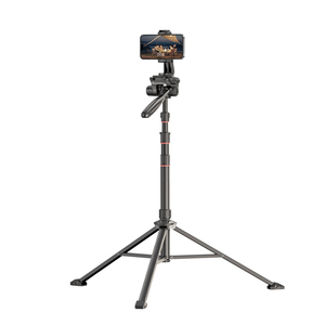Jopree B20 Pro 65-190Cm Telefonst änder mit Handy halter Verstellbarer Lichtst änder <span class=keywords><strong>Dslr</strong></span> Slr Kamera Ring Lichtst änder Stativ - Product Image 1