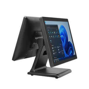 Windows OS POS hệ thống màn hình cảm ứng 15 inch chất lượng cao với hợp kim nhôm trường hợp, hiệu quả làm mát máy POS cho cửa hàng bán lẻ - Product Image 1