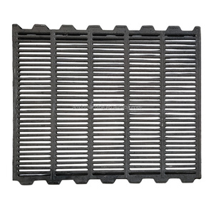 Grille en fonte robuste anti-corrosion avec un design de trous de drainage lisse pour une évacuation efficace <span class=keywords><strong>du</strong></span> fumier dans les étables d'élevage - Product Image 1