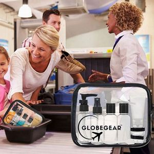 Bolsa de Cosméticos Transparente Impermeable de Viaje con Cierre y Logotipo Personalizado, Organizador de PVC Transparente para la Playa - Product Image 6