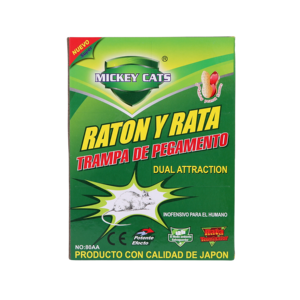 Lem tikus papan perangkap lem aroma kacang menarik ganda dengan Pak umpan pasar Spanyol OEM - Product Image 2