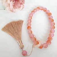 Collier délicat de style savant, avec motif Bouddha en émail de verre torsadé à la main de style antique, en forme de goutte d'eau, accessoire classique