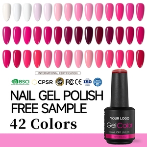 Gel para Uñas en 42 Colores, Precio de Fábrica al por Mayor 2026, Larga Duración, No Tóxico, Gel UV LED, Gel OEM para Uso en Salón - Product Image 1