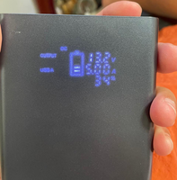 Batterie externe portable rechargeable pour ordinateur portable avec sortie DC 24/19/5V et USB-C 5/9/12/15/20V pour ordinateur portable, ordinateur portable, smartphone