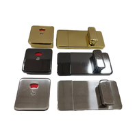 YAJAN Serrure d'indicateur de compartiment de toilettes en alliage d'aluminium/zinc robuste et moderne, garantie 1 an, installation facile, pour salle de bain scolaire
