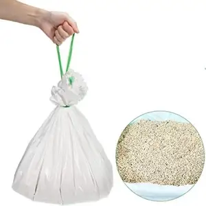 Cat Litter Shovel Large Capacity with Built-in Bag Holder Cat Litter Sifter Scoop System with Extra Waste Bags