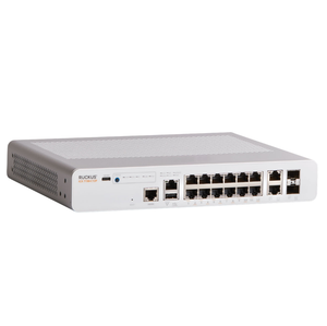 สวิตช์ ICX7150-C12P-2X1G RUCKUS ICX 7150-C12P รุ่นกะทัดรัด 12 พอร์ต ระดับเริ่มต้น สำหรับองค์กร รองรับการเชื่อมต่อแบบ Stackable - Product Image 2
